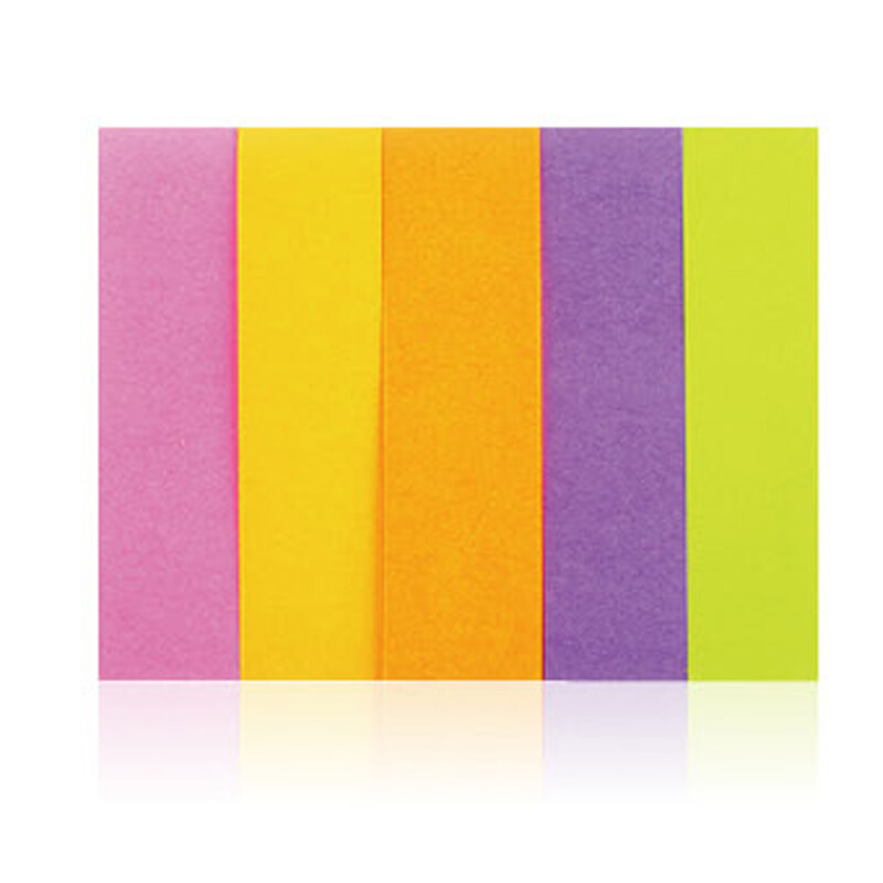 3M（Post-it） 670-5AN 熒光指示標簽/報事貼/分頁標簽 13×51mm 100張*5色/包_http://gzyiqian.cn/img/images/C201902/1551164102250.jpg