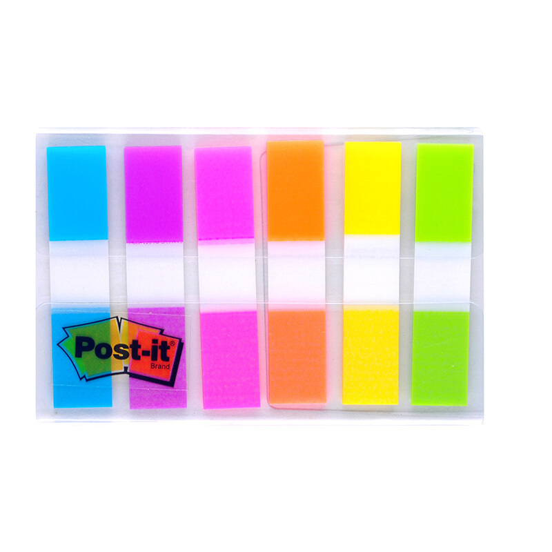 3M（Post-it） 683-9CF 透明抽取式指示標簽 12*44mm 10張*9色/包_http://gzyiqian.cn/img/images/C201902/1551167452736.jpg