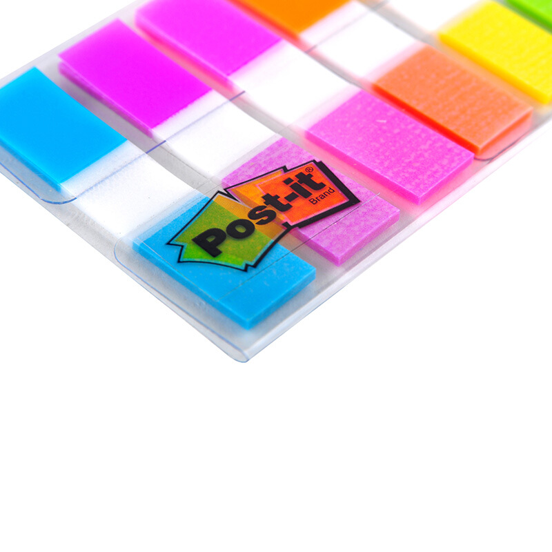 3M（Post-it） 683-9CF 透明抽取式指示標簽 12*44mm 10張*9色/包_http://gzyiqian.cn/img/images/C201902/1551167452746.jpg