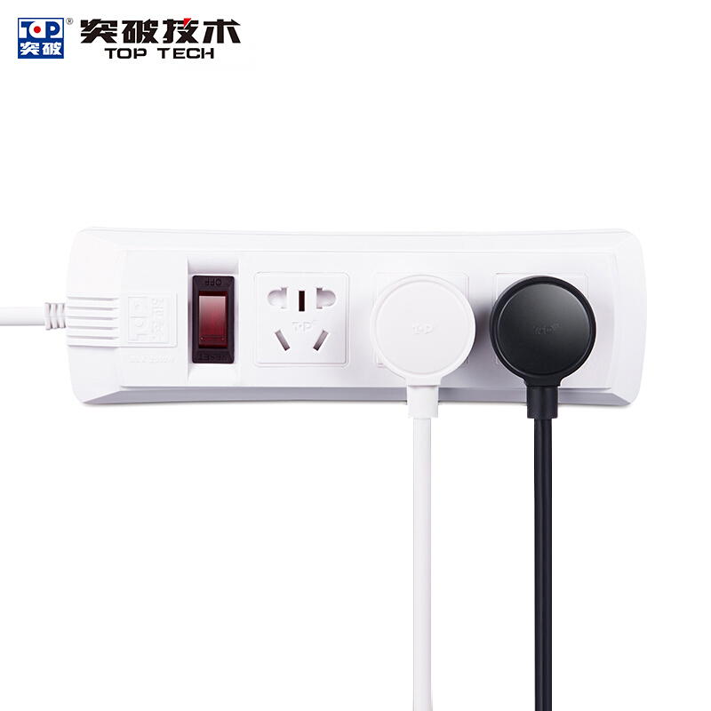 突破（TOP） 新國標電源插座/插線板/排插/接線板(三位總控1.8米)_http://gzyiqian.cn/img/images/C201902/1551249920832.jpg