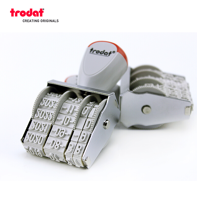 卓達（trodat） 1010  8位中文轉輪日期印章 字高4mm_http://gzyiqian.cn/img/images/C201903/1551773161563.jpg
