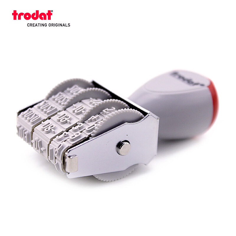 卓達(dá)（trodat） 1020 轉(zhuǎn)輪日期印章-中文 8位 字高5MM_http://gzyiqian.cn/img/images/C201903/1551775140818.jpg