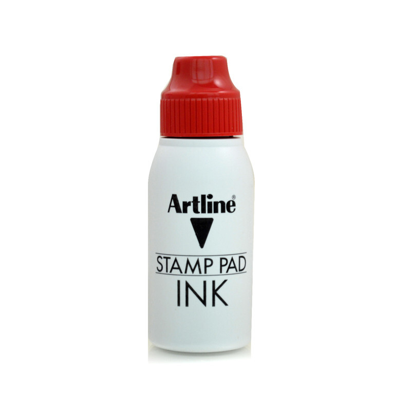旗牌（Artline） 雅麗ESA-2N 辦公印臺(tái)補(bǔ)充印油50ml(紅色)_http://gzyiqian.cn/img/images/C201903/1552013129753.jpg