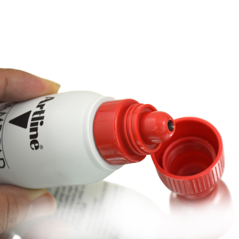 旗牌（Artline） 雅麗ESA-2N 辦公印臺(tái)補(bǔ)充印油50ml(紅色)_http://gzyiqian.cn/img/images/C201903/1552013129790.jpg