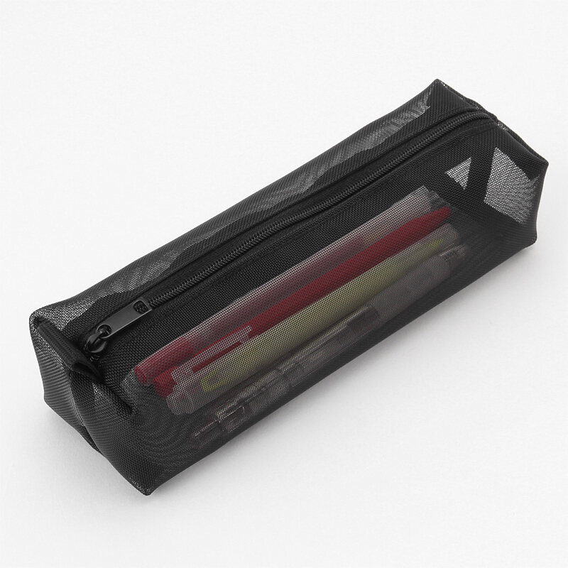 無印良品 MUJI  錦綸網眼 筆袋/方形_http://gzyiqian.cn/img/images/C201903/1552374517976.jpg