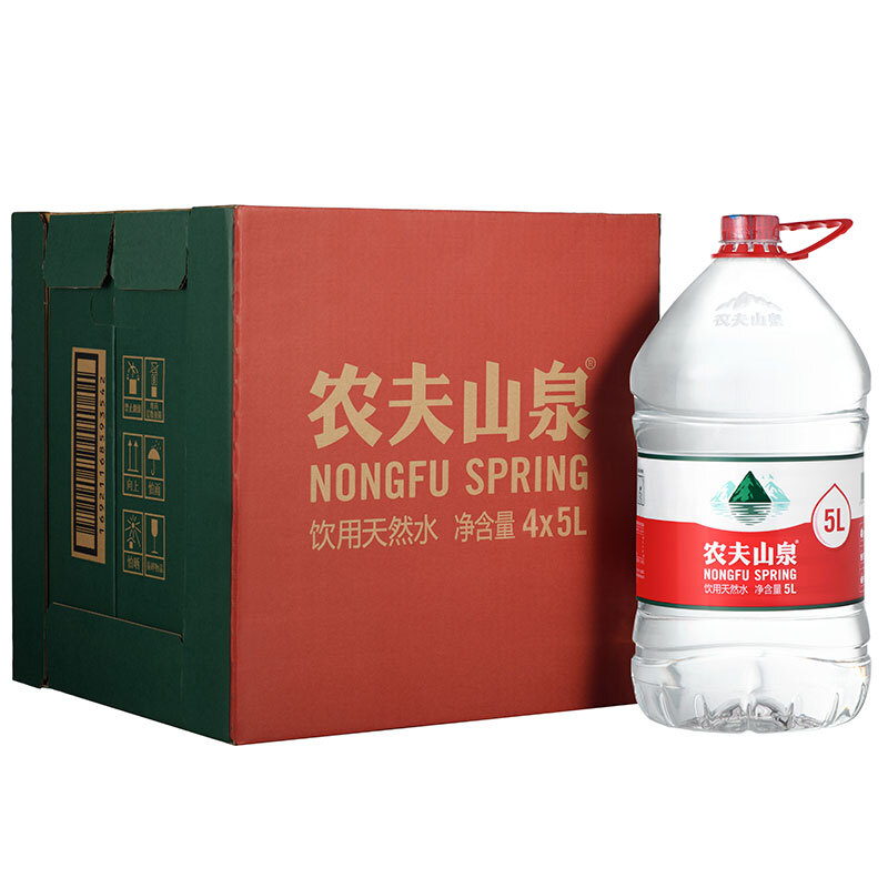 農夫山泉（NONGFU SPRING） 5L 飲用天然水 4桶 整箱_http://gzyiqian.cn/img/images/C201903/1552382172563.jpg