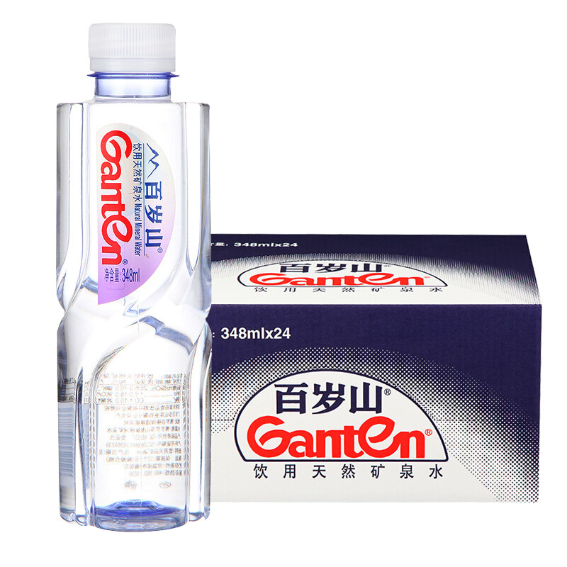  百歲山（Ganten） 348ml*24瓶 礦泉水  整箱_http://gzyiqian.cn/img/images/C201903/1552382328221.jpg