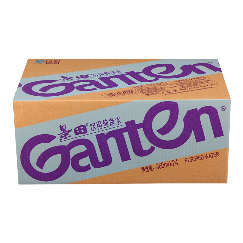 景田（ ganten） 360ml*24瓶 純凈水  整箱_http://gzyiqian.cn/img/images/C201903/1552383007959.jpg