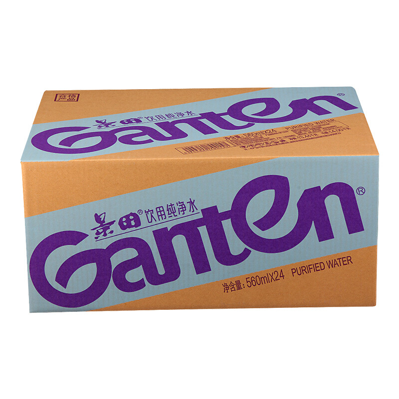 景田（ ganten） 560ml*24瓶 純凈水 整箱_http://gzyiqian.cn/img/images/C201903/1552383171390.jpg