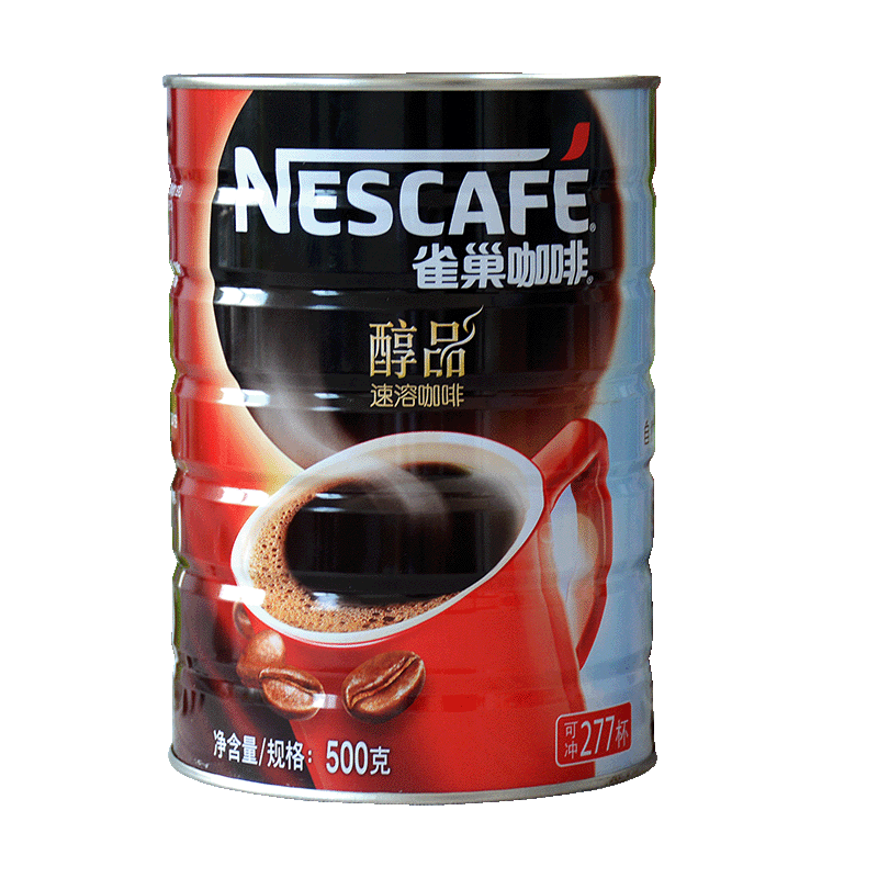 雀巢（Nestle） 500g 咖啡醇品黑咖啡罐裝 _http://gzyiqian.cn/img/images/C201903/1552456299407.png