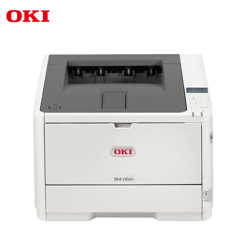 OKI B412DN 黑白LED 激光打印機 A4辦公殯儀館打印長紙 挽聯 膠片不干膠雙面打印_http://gzyiqian.cn/img/images/C201904/1554095101332.jpg
