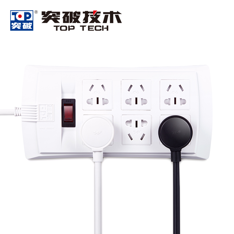 突破 D1K62(原TZ-C162)*6位總控*過載保護、保護門*新國標插座 (5米)_http://gzyiqian.cn/img/images/C201906/1561018027707.png