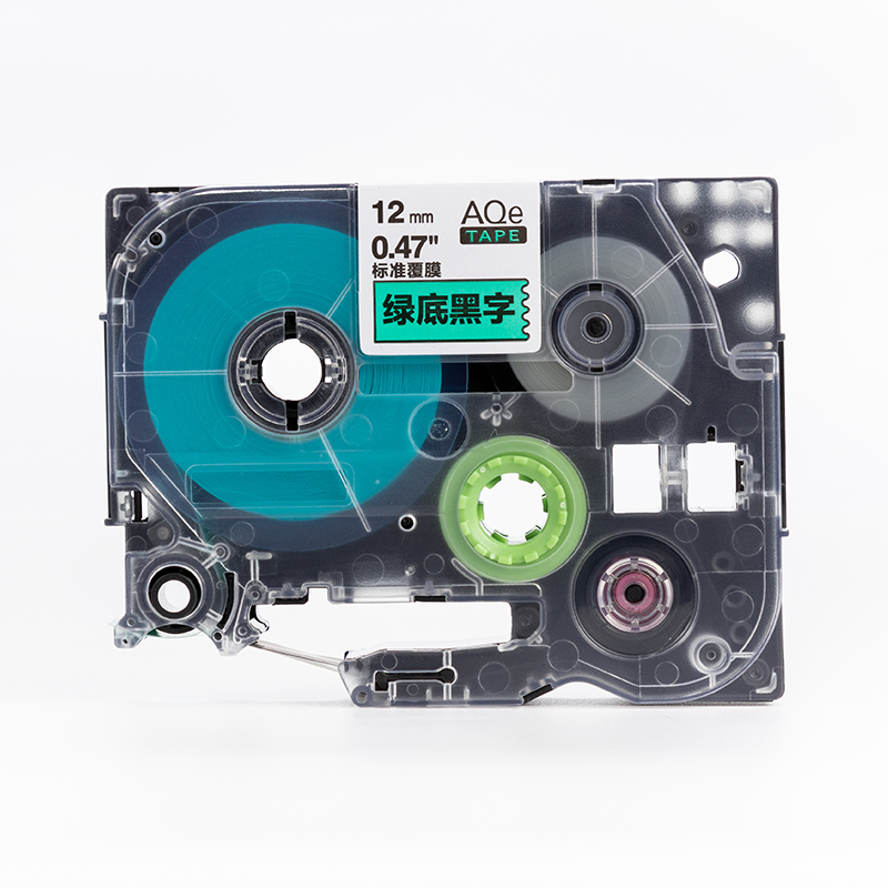 愛墨  AQe-161（36mm）標準覆膜標簽打印機色帶  紅底黑字_http://gzyiqian.cn/img/images/C201907/1564048829556.jpg