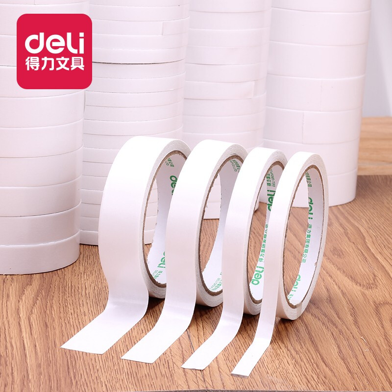 得力（deli） 雙面膠帶( 30406/18mm*10y)_http://gzyiqian.cn/img/images/C201908/1566194710602.jpg