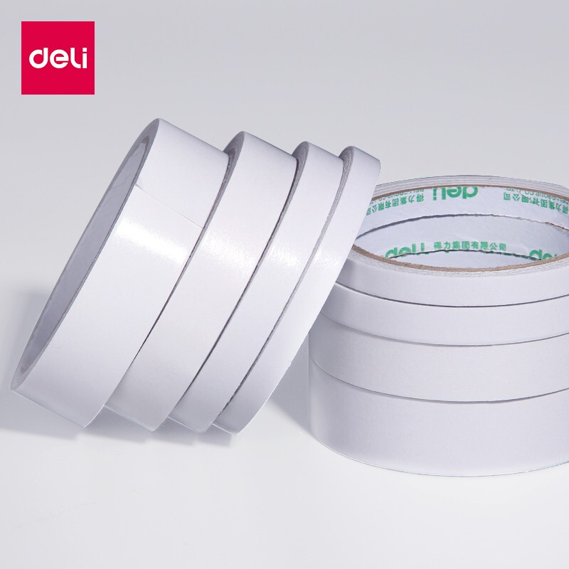 得力（deli） 雙面膠帶(30404/9mm*10y)_http://gzyiqian.cn/img/images/C201908/1566194749428.jpg