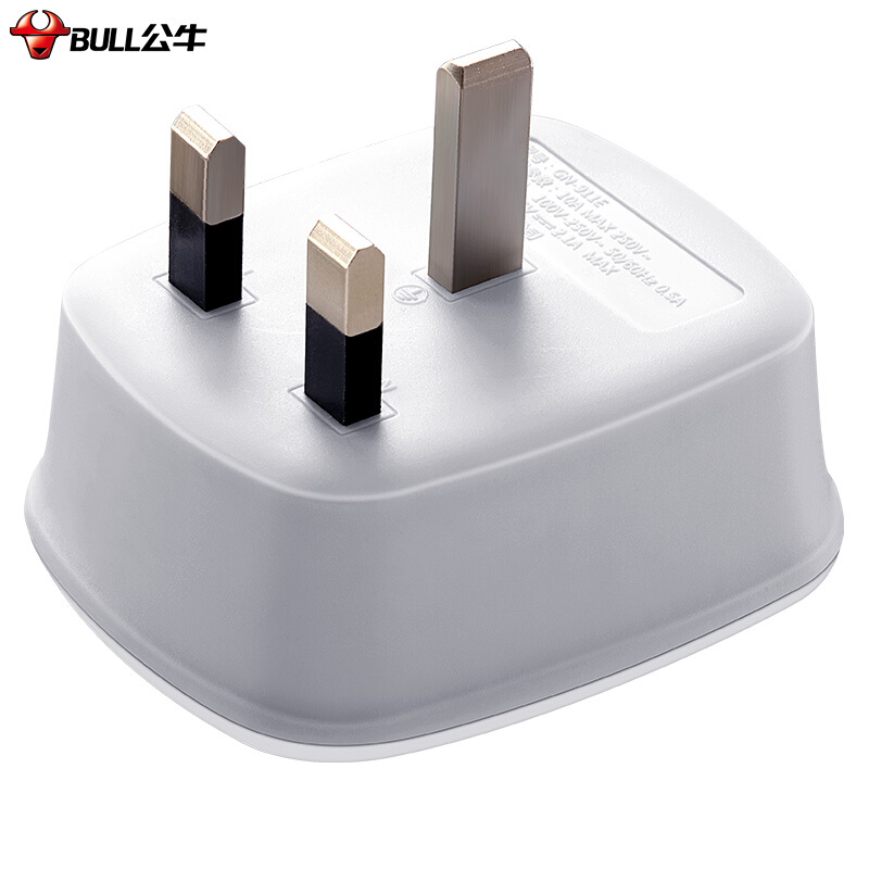 公牛（BULL） 電源旅行轉(zhuǎn)換器插座/轉(zhuǎn)換插頭 GN-L01CE(USB英標(biāo)轉(zhuǎn)國(guó)標(biāo)（國(guó)外使用）)_http://gzyiqian.cn/img/images/C201910/1570688630672.jpg