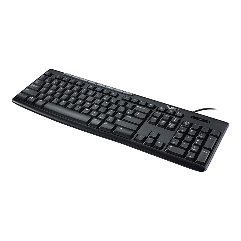 羅技（Logitech）K200 鍵盤 有線鍵盤 辦公鍵盤 全尺寸 黑色_http://gzyiqian.cn/img/images/C201910/1572506200251.jpg