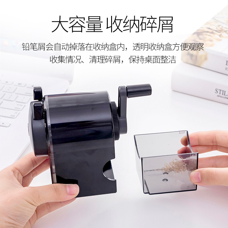 三菱UNI手搖削筆器KH-18轉筆刀卷筆刀(黑色)_http://gzyiqian.cn/img/images/C201911/1572849902069.jpg