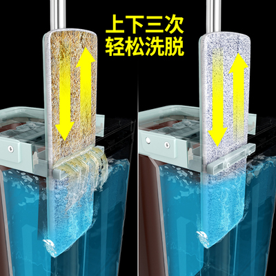 潔仕寶 JT-265A 刮刮樂免手洗平板拖把_http://gzyiqian.cn/img/images/C201911/1574997377955.jpg