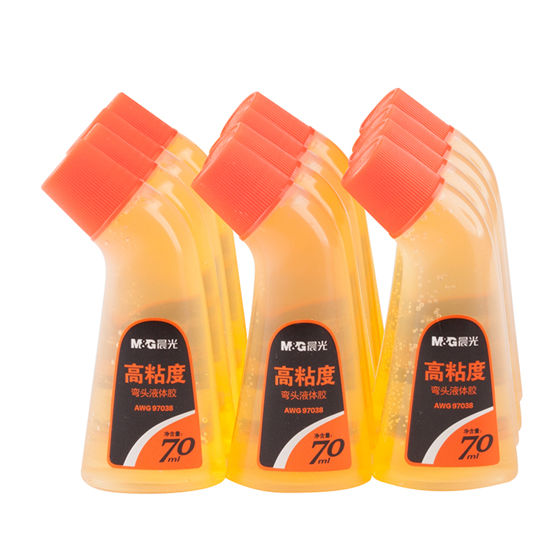 晨光（M&G）AWG97038 高粘度彎頭液體膠水70ml12支/盒_http://gzyiqian.cn/img/images/C201911/1575002961376.jpg