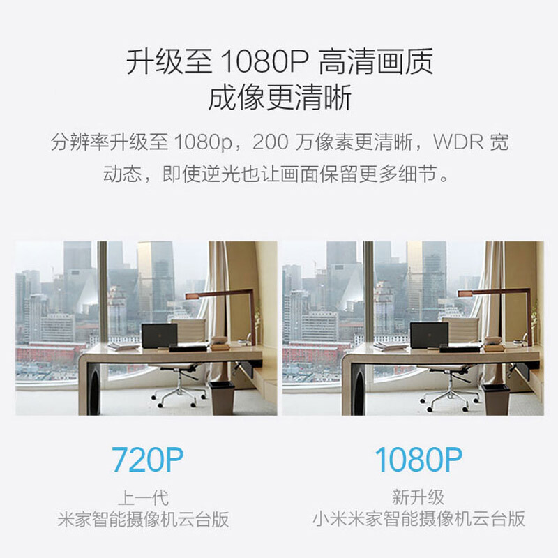小米  1080P監控  高清360度紅外夜視增強移動監測  小米米家攝像頭_http://gzyiqian.cn/img/images/C201912/1575437525740.jpg