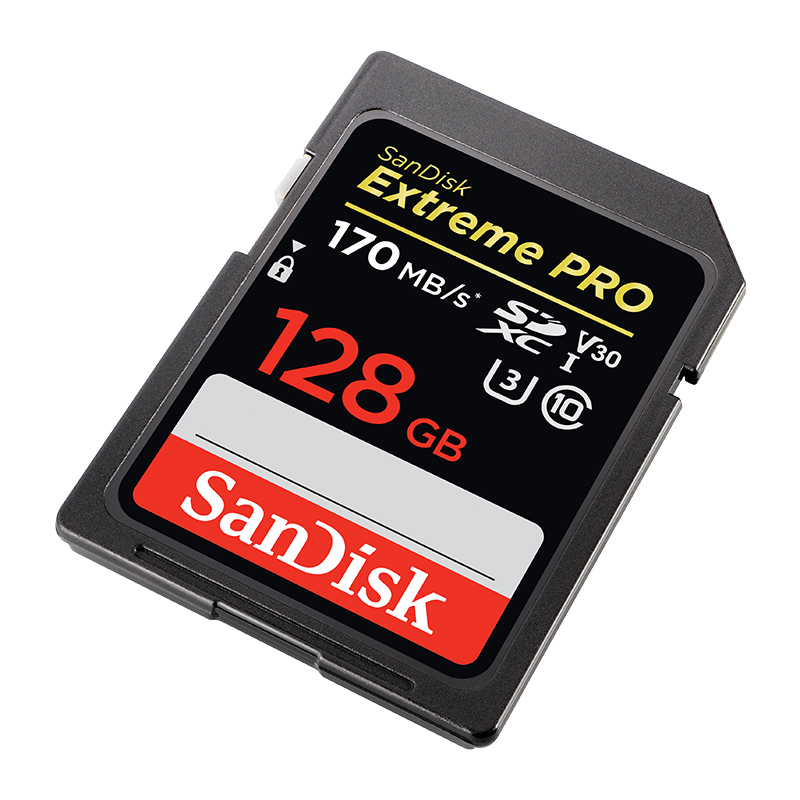 閃迪（SanDisk） 128GB SD存儲卡 讀速170MB/s U3 C10 V30 4K至尊超極速版_http://gzyiqian.cn/img/images/C202007/1594279425057.jpg