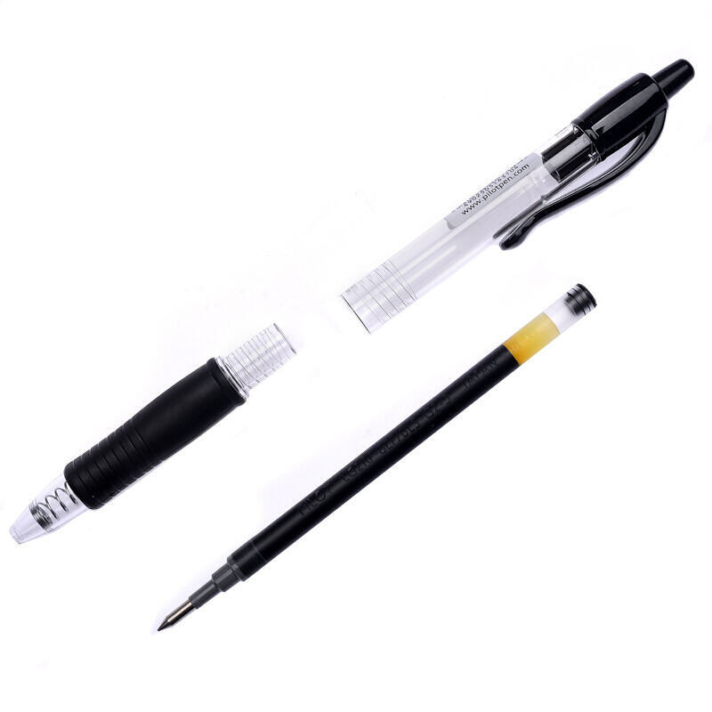 百樂（PILOT）BL-G2-5-B 按動中性筆啫喱筆 簽字筆0.5mm 12支/盒 (黑色) _http://gzyiqian.cn/img/images/C202007/1594869775446.jpg