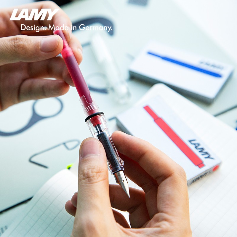凌美（LAMY）墨水筆一次性水芯(紅色)_http://gzyiqian.cn/img/images/C202007/1595555284586.jpg