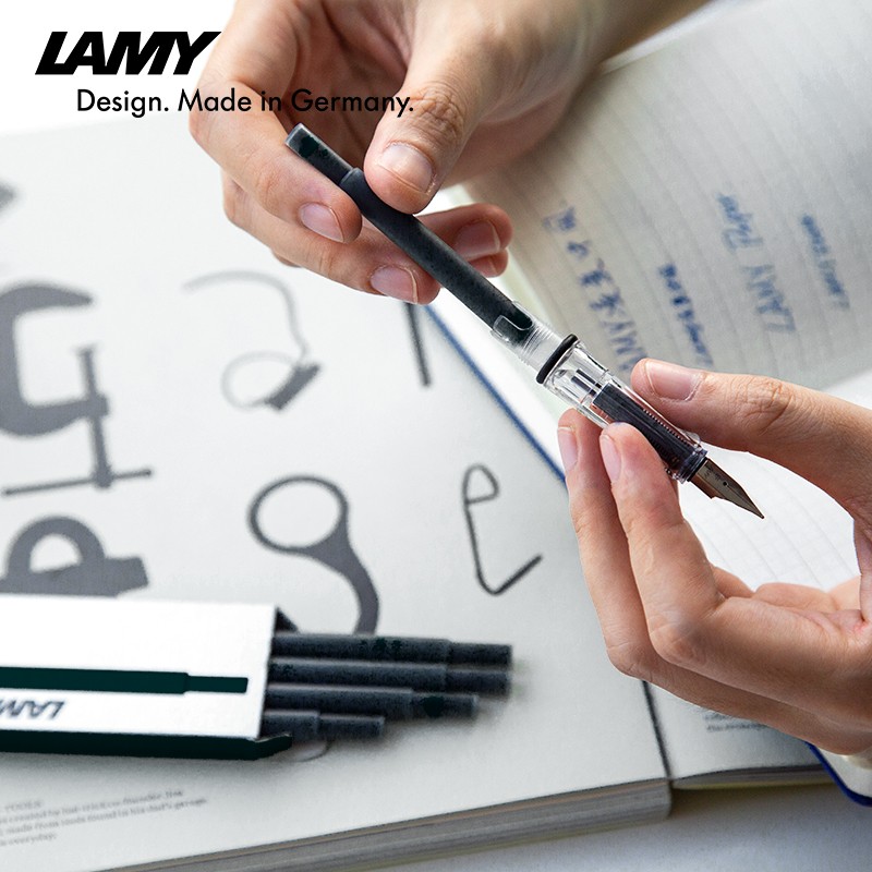 凌美（LAMY）墨水筆一次性水芯(藍色)_http://gzyiqian.cn/img/images/C202007/1595555355227.jpg
