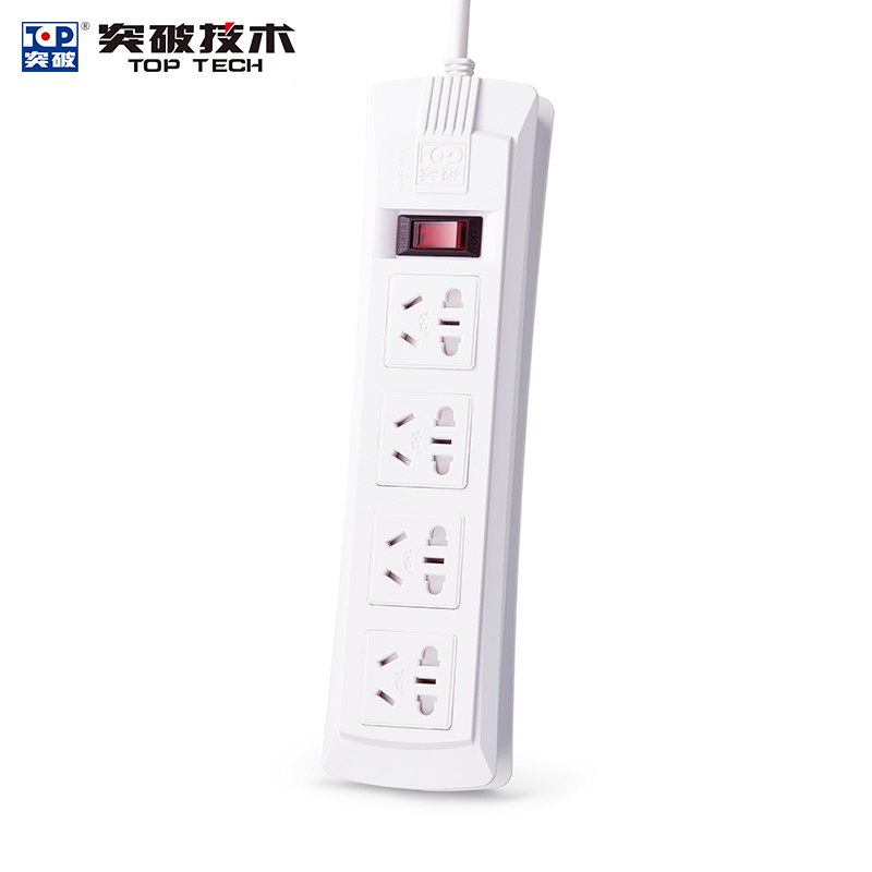 突破（TOP） 新國標電源插座/插線板/排插/接線板(四位總控1.8米)_http://gzyiqian.cn/img/images/C202008/1597376436656.jpg