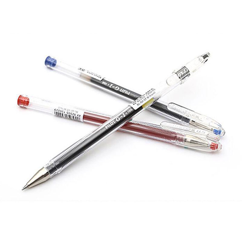 百樂（PILOT）BL-G1-5T 子彈頭中性筆啫喱筆 簽字筆0.5mm/12支裝（紅色）_http://gzyiqian.cn/img/images/C202009/1598929019311.jpg