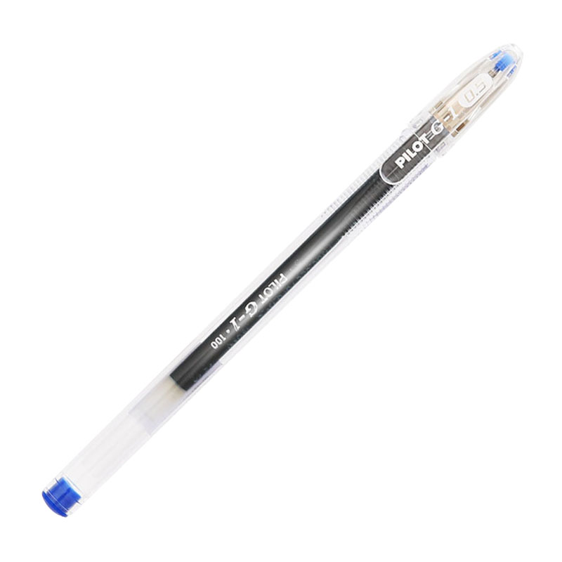 百樂（PILOT）BL-G1-5T 子彈頭中性筆啫喱筆 簽字筆0.5mm/12支裝（藍色）_http://gzyiqian.cn/img/images/C202009/1598929474770.jpg