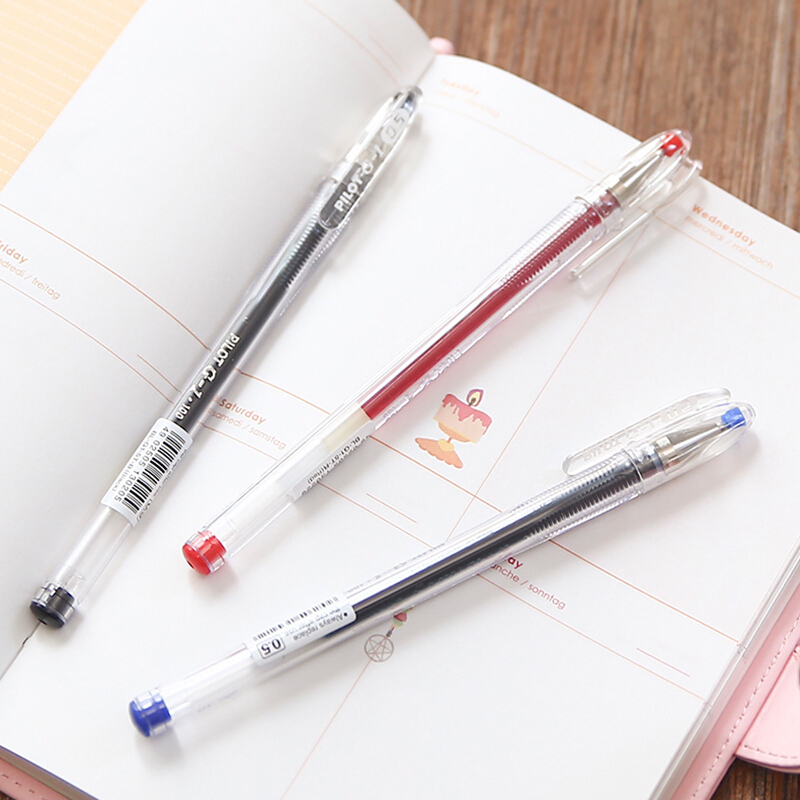 百樂（PILOT）BL-G1-5T 子彈頭中性筆啫喱筆 簽字筆0.5mm/12支裝（藍色）_http://gzyiqian.cn/img/images/C202009/1598929483437.jpg