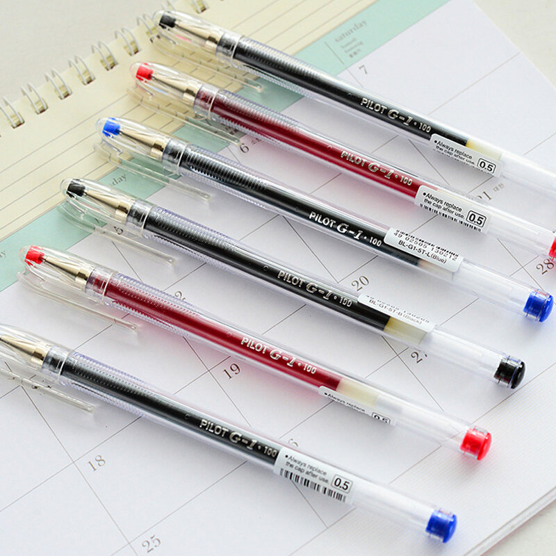 百樂(lè)（PILOT）BL-G1-5T 子彈頭中性筆啫喱筆 簽字筆0.5mm/12支裝（黑色）_http://gzyiqian.cn/img/images/C202009/1598929792082.jpg