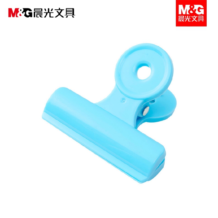 晨光（M&G） ABS92751 彩色塑膠票夾票據夾 64mm 5只袋 _http://gzyiqian.cn/img/images/C202009/1600147316721.jpg
