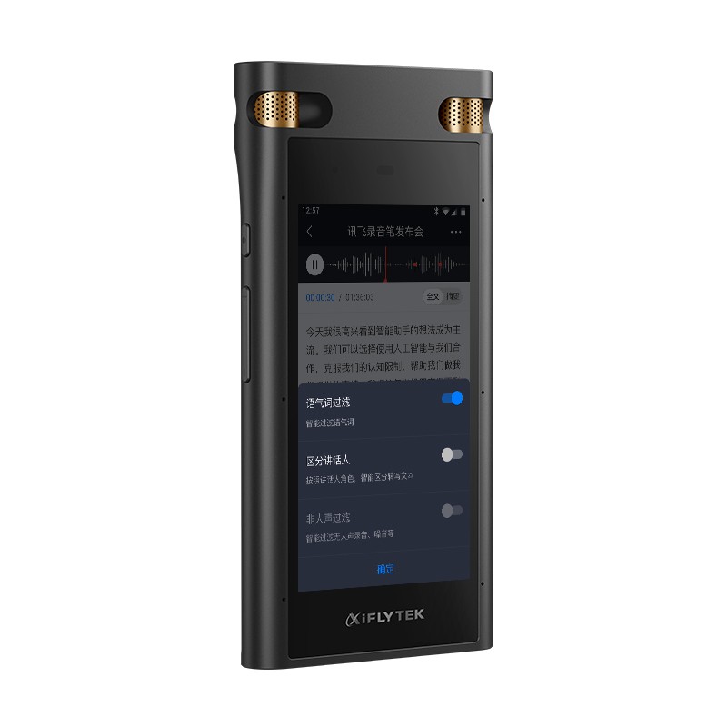 科大訊飛AI智能錄音筆SR702終身免費轉寫 中英文邊錄邊譯 離線轉寫保存 OCR提取圖片文本 32G+云儲存星空灰_http://gzyiqian.cn/img/images/C202103/1616657877130.jpg