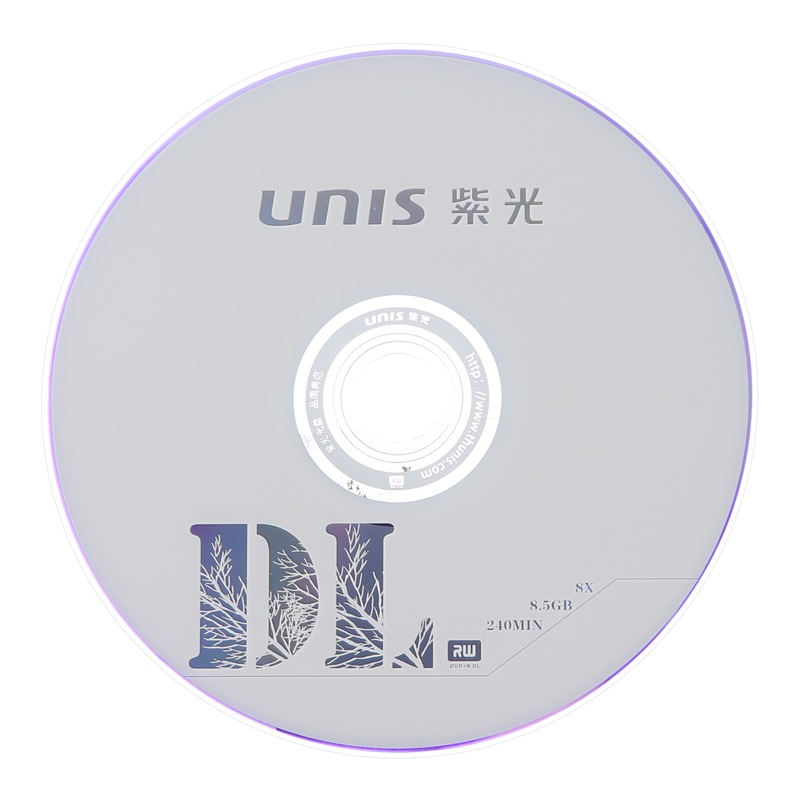 紫光（UNIS）DVD+R DL 刻錄盤 8.5G 光盤 8速 單面雙層 50片桶裝_http://gzyiqian.cn/img/images/C202104/1617863942924.jpg