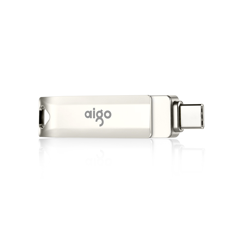 愛國者（aigo）128GB Type-C USB3.1 手機U盤 U351高速讀寫款_http://gzyiqian.cn/img/images/C202104/1619340807158.jpg