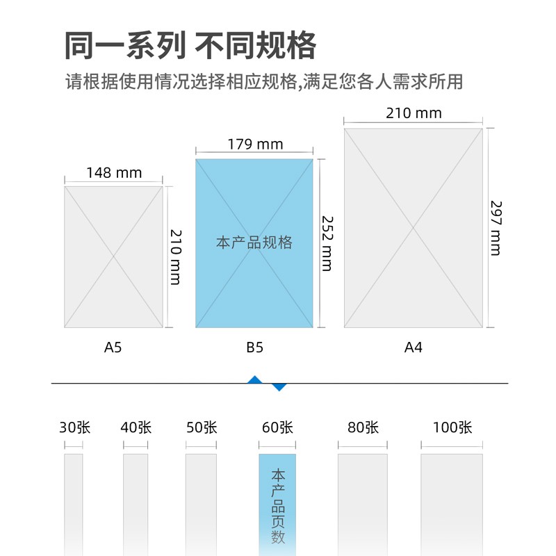 得力(deli)B5/60張牛皮紙無線膠裝軟抄本記事本7642（12本裝）_http://gzyiqian.cn/img/images/C202110/1634287186438.jpg