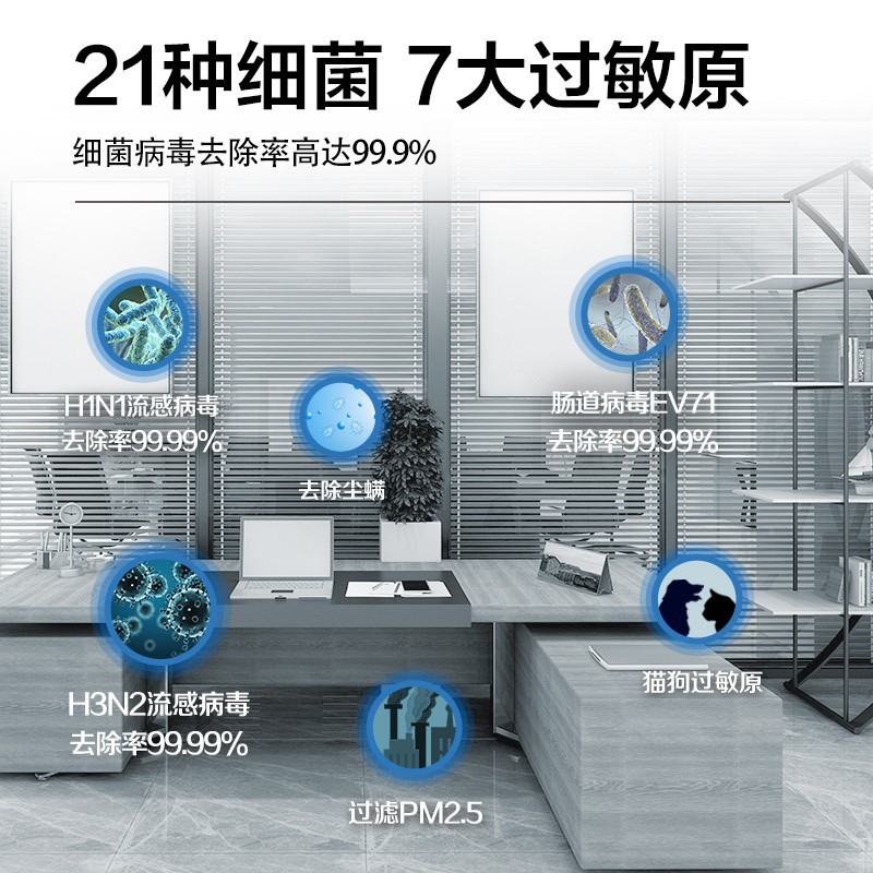 霍尼韋爾（Honeywell） KJ560F-P22W空氣凈化器 UV消毒除菌除甲醛除霧霾空氣消毒機_http://gzyiqian.cn/img/images/C202204/1648863187357.jpg