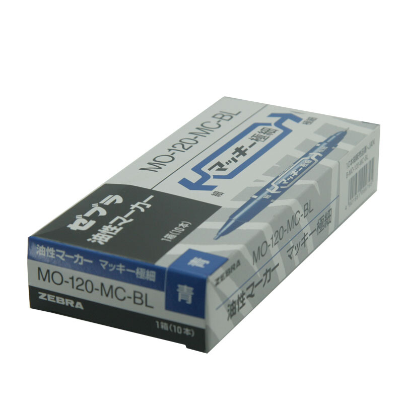 斑馬（ZEBRA） MO-120-MC-BK 小雙頭記號筆 單支裝（藍色）_http://gzyiqian.cn/img/sp/104/22156681-3b27-45d0-8ddc-67e09698e8e4.jpg
