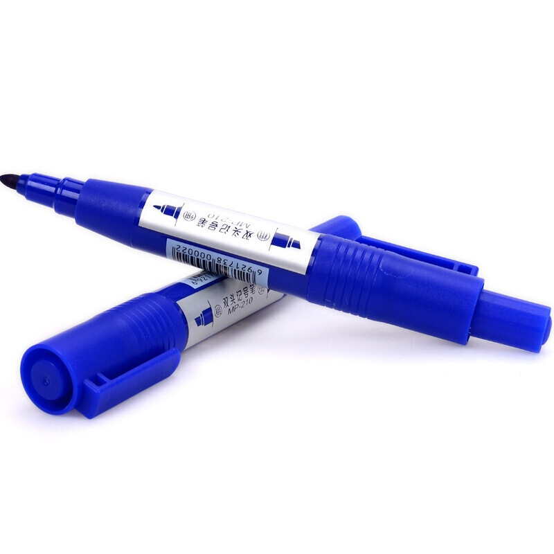寶克（BAOKE） MP-210 油性大雙頭記號筆 12支/盒（藍色）_http://gzyiqian.cn/img/sp/104/3fb0bce4-5067-4490-9d72-8efab3edc82d.jpg