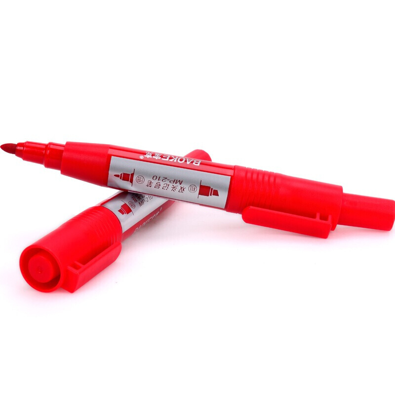 寶克（BAOKE） MP-210 油性大雙頭記號筆 12支/盒（紅色）_http://gzyiqian.cn/img/sp/104/8f3ea425-825c-4b8f-8473-f0e58bb29284.jpg