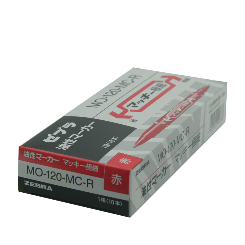 斑馬（ZEBRA） MO-120-MC-BK 小雙頭記號筆 單支裝（紅色）_http://gzyiqian.cn/img/sp/104/9173323d-6583-426c-b4c9-27a2ba7bc357.jpg