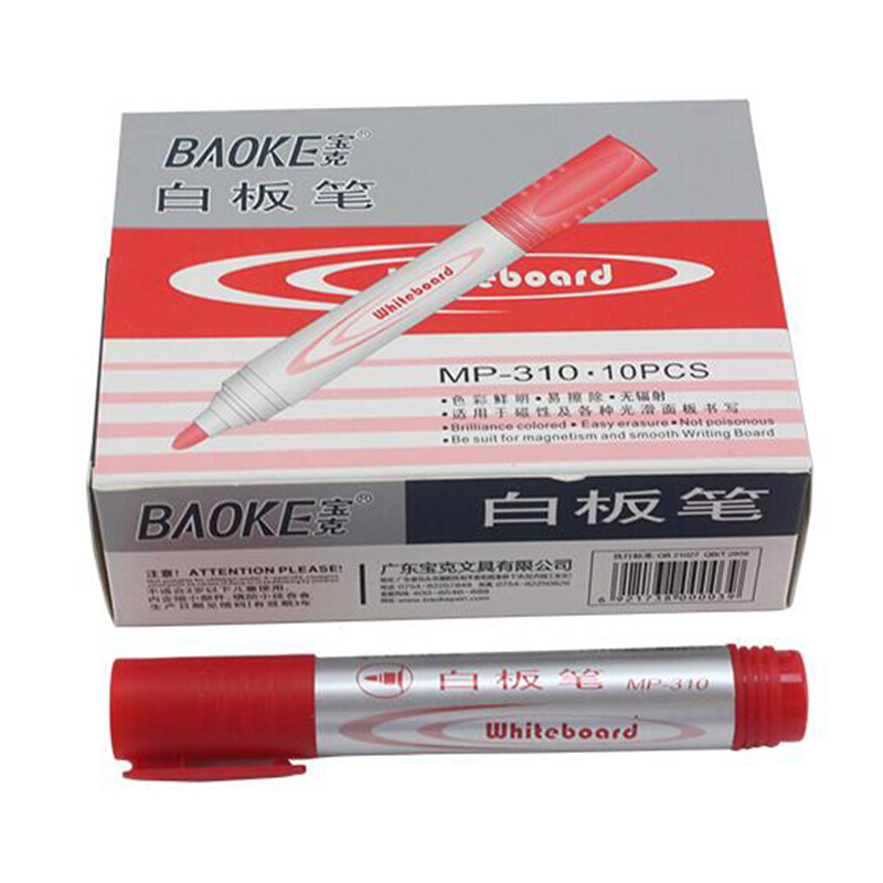 寶克（BAOKE） MP-310 大容量白板筆 10支/盒（紅色）_http://gzyiqian.cn/img/sp/105/3c43e889-3f8d-4cf9-a3d6-e2648868e8ec.jpg
