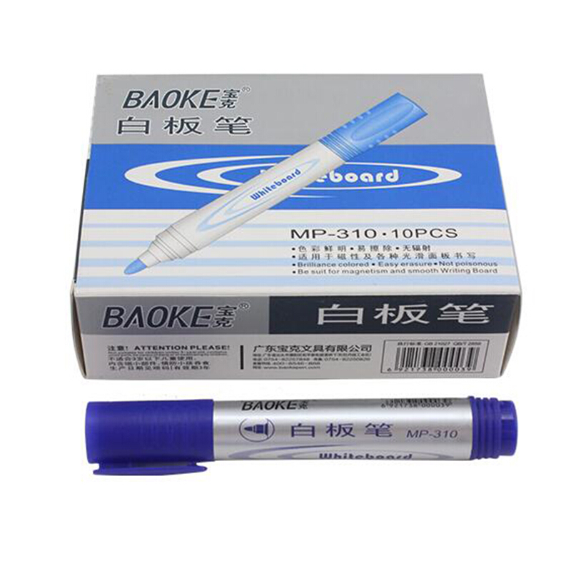 寶克（BAOKE） MP-310 大容量白板筆 10支/盒（藍色）_http://gzyiqian.cn/img/sp/105/687c8818-d29e-40ff-bcb9-748f20a8d8a9.jpg