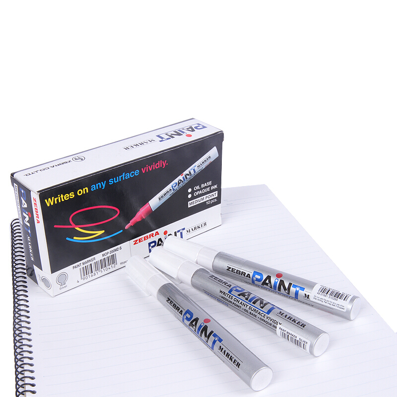 斑馬（ZEBRA） MOP-200M 修補筆|油漆筆|涂鴉筆 2.8mm 1支裝（銀色）_http://gzyiqian.cn/img/sp/106/54a79b90-1729-47ed-8f8a-ab5772070d65.jpg