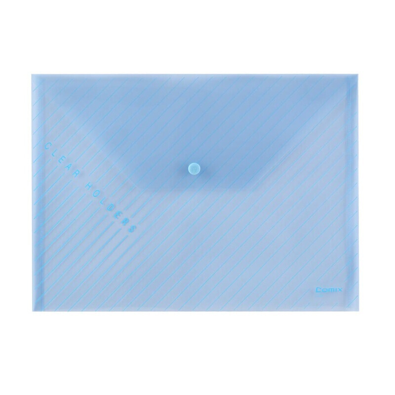 齊心（COMIX） C335 A4辦公必備透明按扣袋 白色_http://gzyiqian.cn/img/sp/124/5003d0ee-10fa-4633-af68-290838d74399.jpg