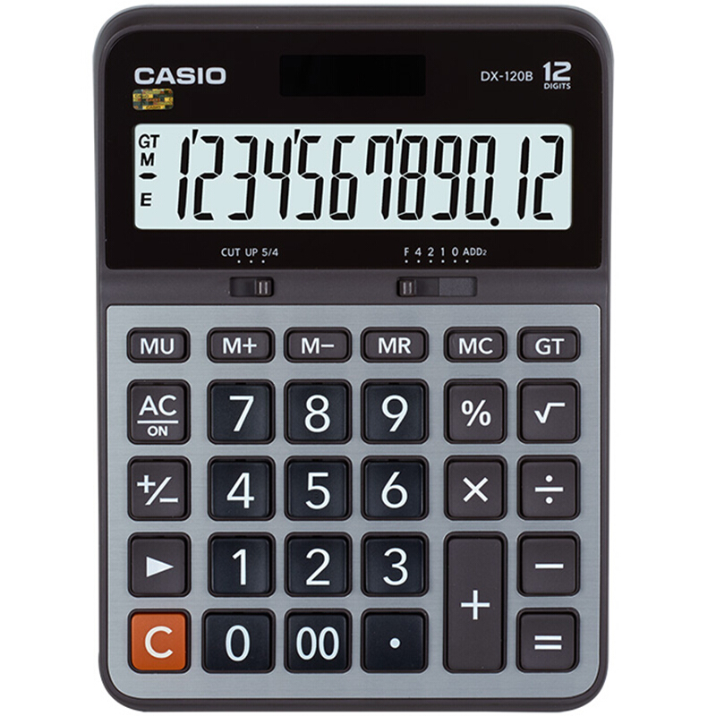 卡西歐（CASIO） DX-120B 商務(wù)計(jì)算器 大型機(jī) 灰色 DX-120S升級(jí)款_http://gzyiqian.cn/img/sp/139/1174d902-a86e-48df-afa2-3e4672abff47.jpg