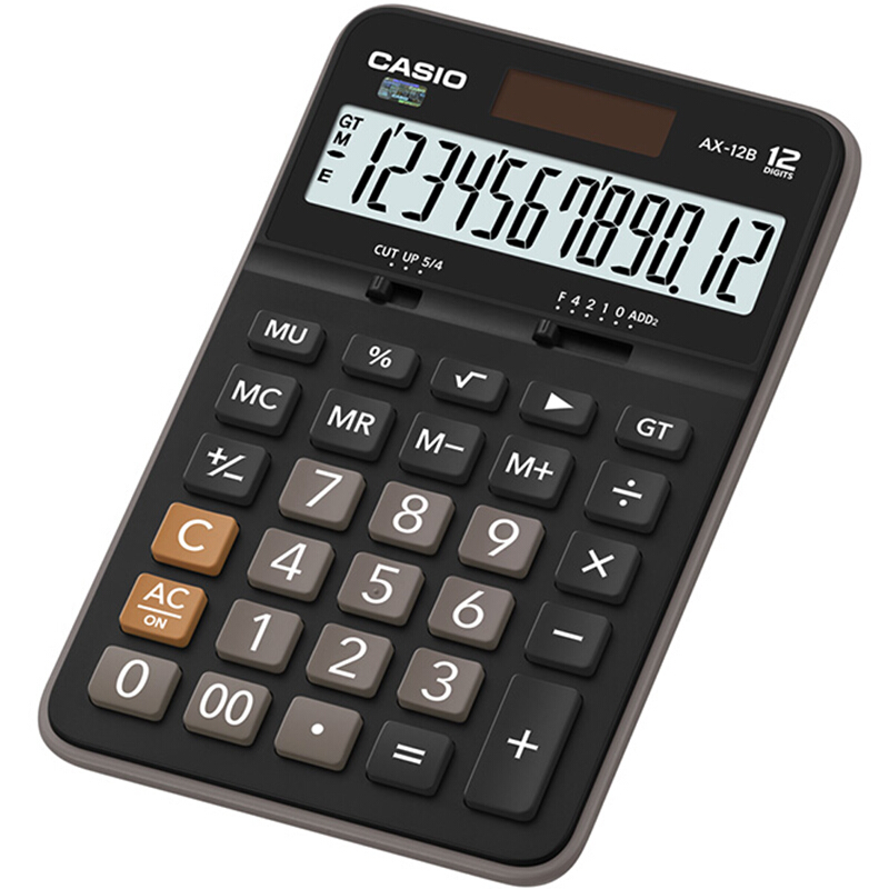 卡西歐（CASIO） AX-12B 日常商務 計算器_http://gzyiqian.cn/img/sp/139/a453d846-515e-4603-9130-1a0cf6578de1.jpg